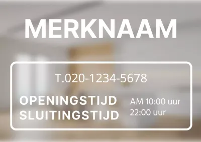 Eenvoudig wit beletteringspapier voor merknamen
