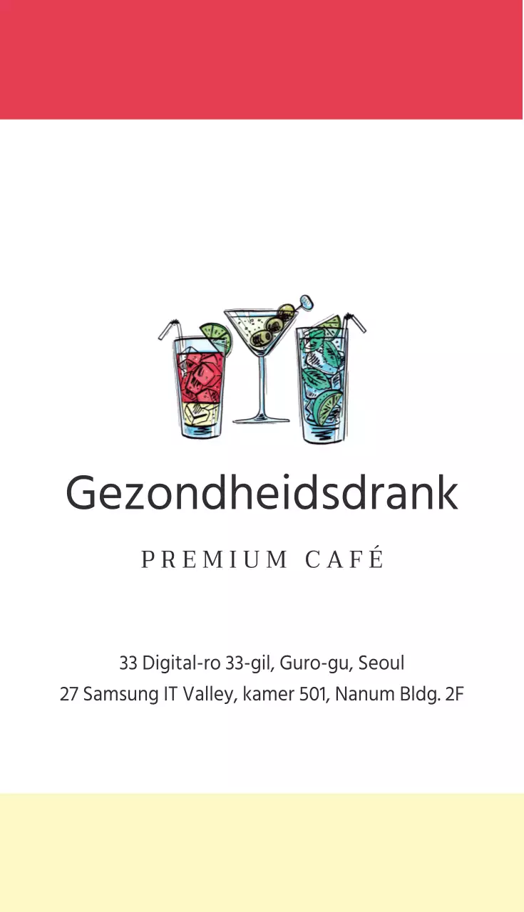 Gezondheidsdrank