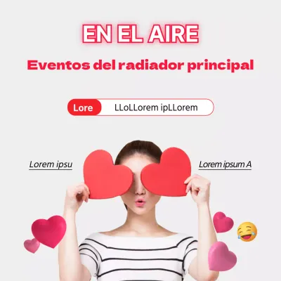 ON AIR Evento principal Retransmisión en directoPreview SorteoPremio Corazón Emoji