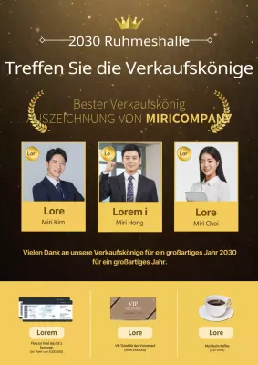 Ein farbenfroher Leitfaden zur Personalbeschaffung mit gelbem Leuchteffekt