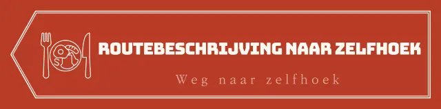 Eenvoudige, emotionele pijl-lay-outstijl in rood en lichtgeel met aanwijzingen naar de zelfhoek