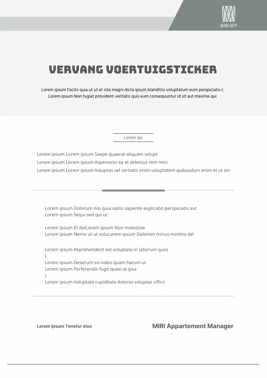 Instructies voor het vervangen van kaki en grijze voertuigstickers