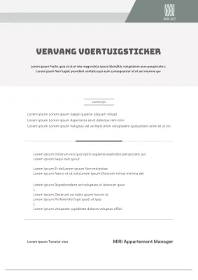 Instructies voor het vervangen van kaki en grijze voertuigstickers