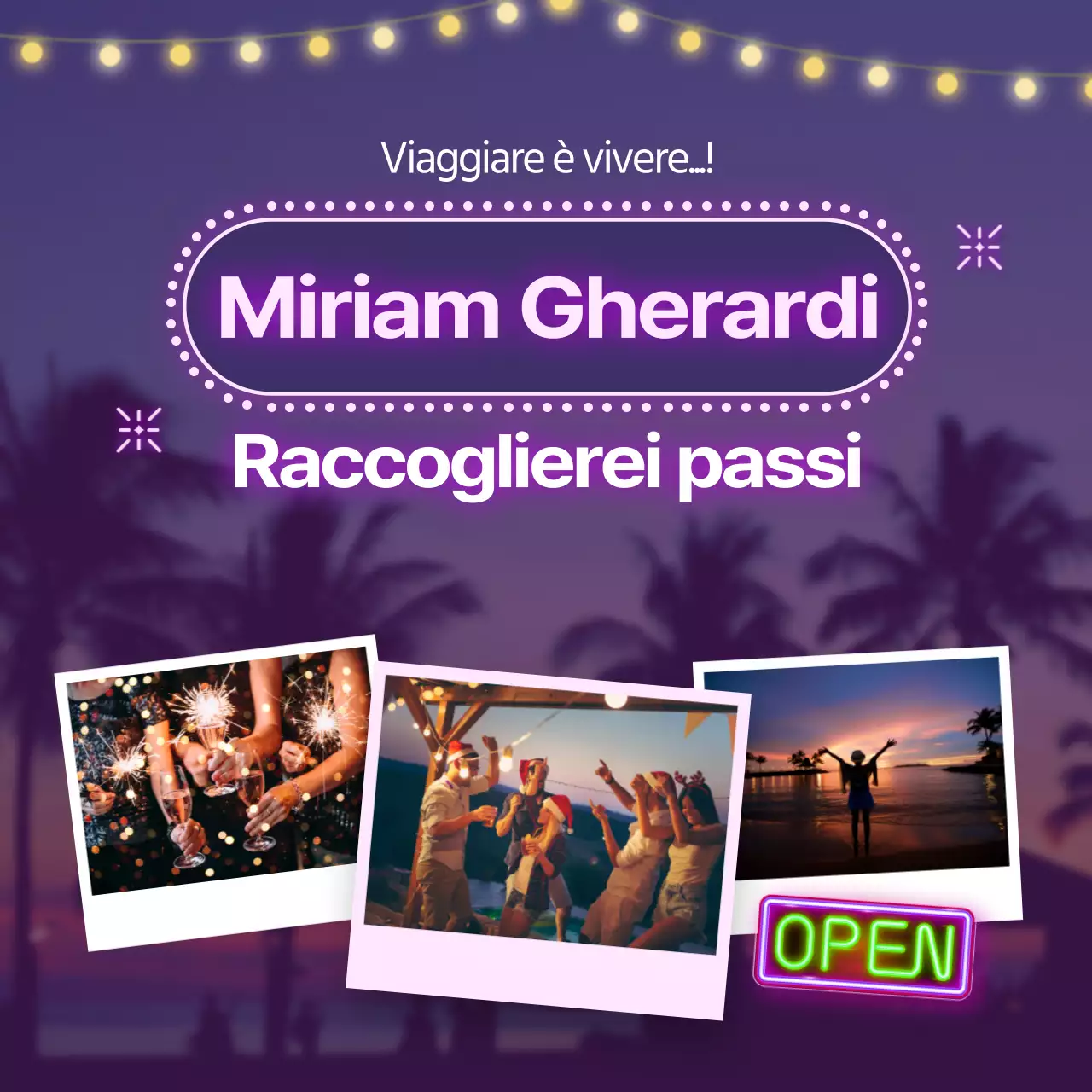 La pensione al neon viola cerca personale