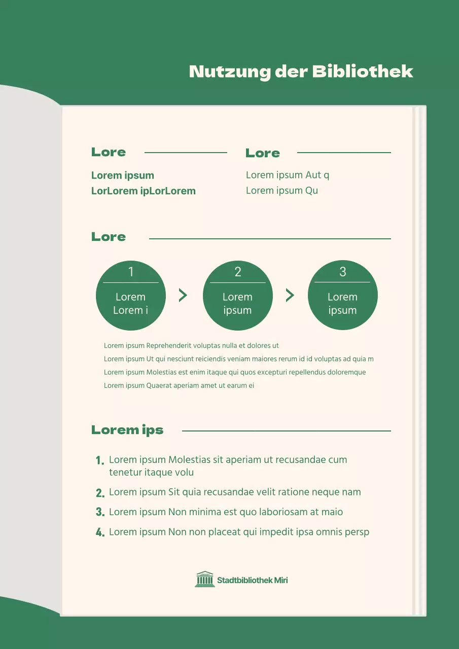 Ein Leitfaden für eine grüne und saubere Bibliothek