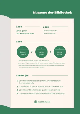 Ein Leitfaden für eine grüne und saubere Bibliothek