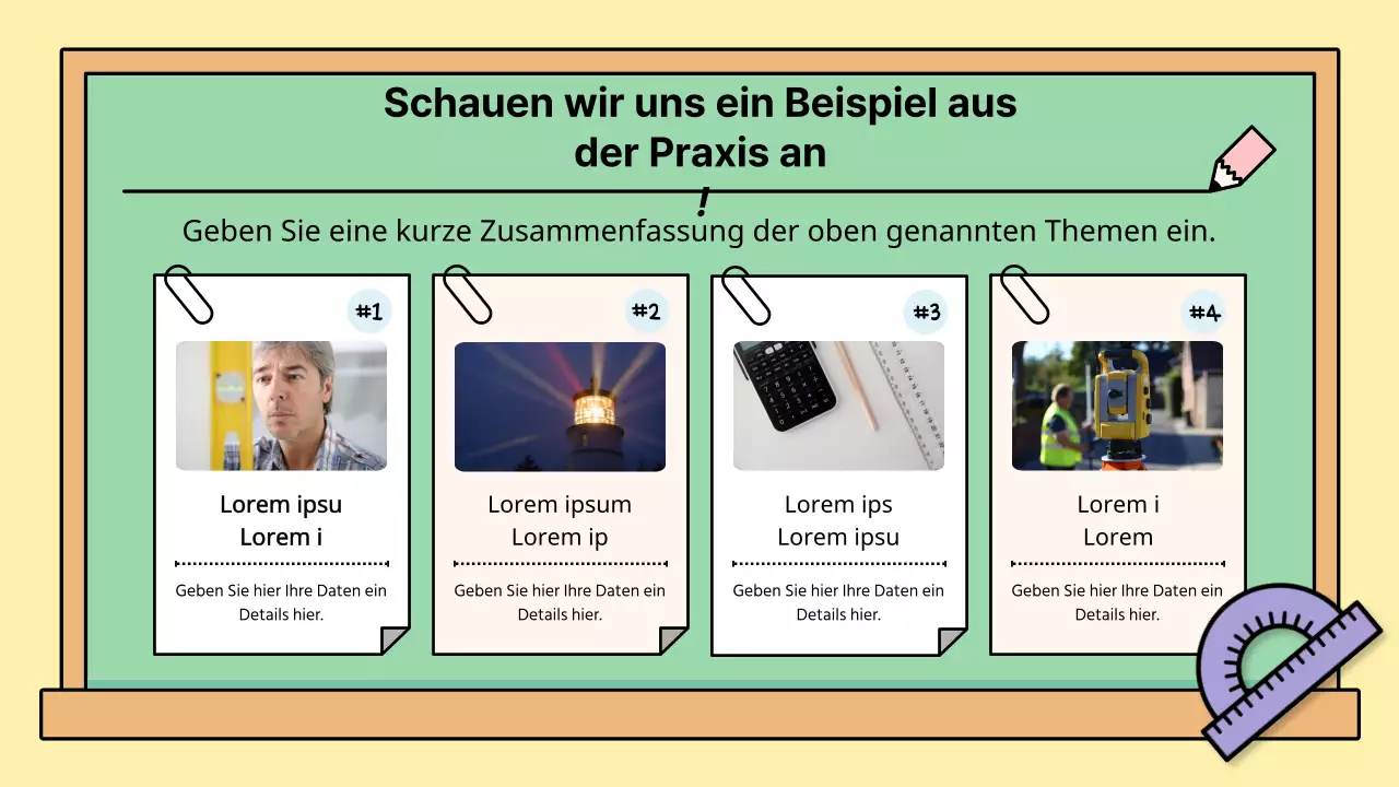 Bunt und kitschig für den Matheunterricht