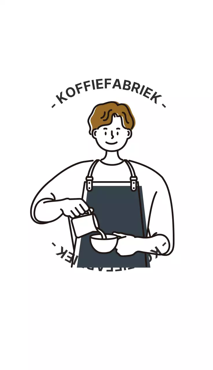 Barista café visitekaartje