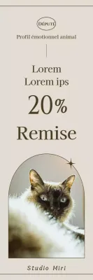 Promouvoir un studio photo au concept brun et émotionnel