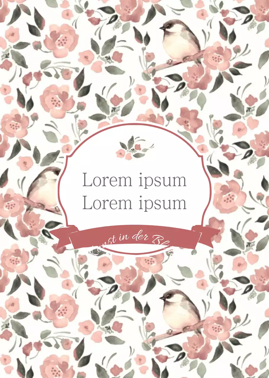 Ein Werbe-Notizbuch für eine Kunstschule mit einem emotionalen Illustrationskonzept