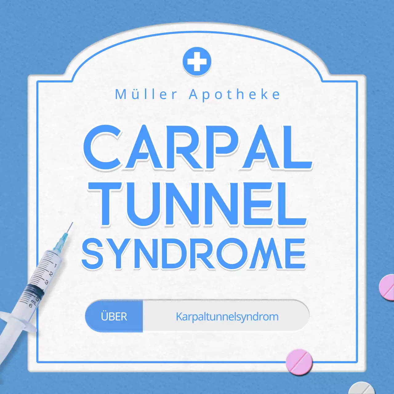 Mehrfarbiges Konzept für Krankenhaustaschen