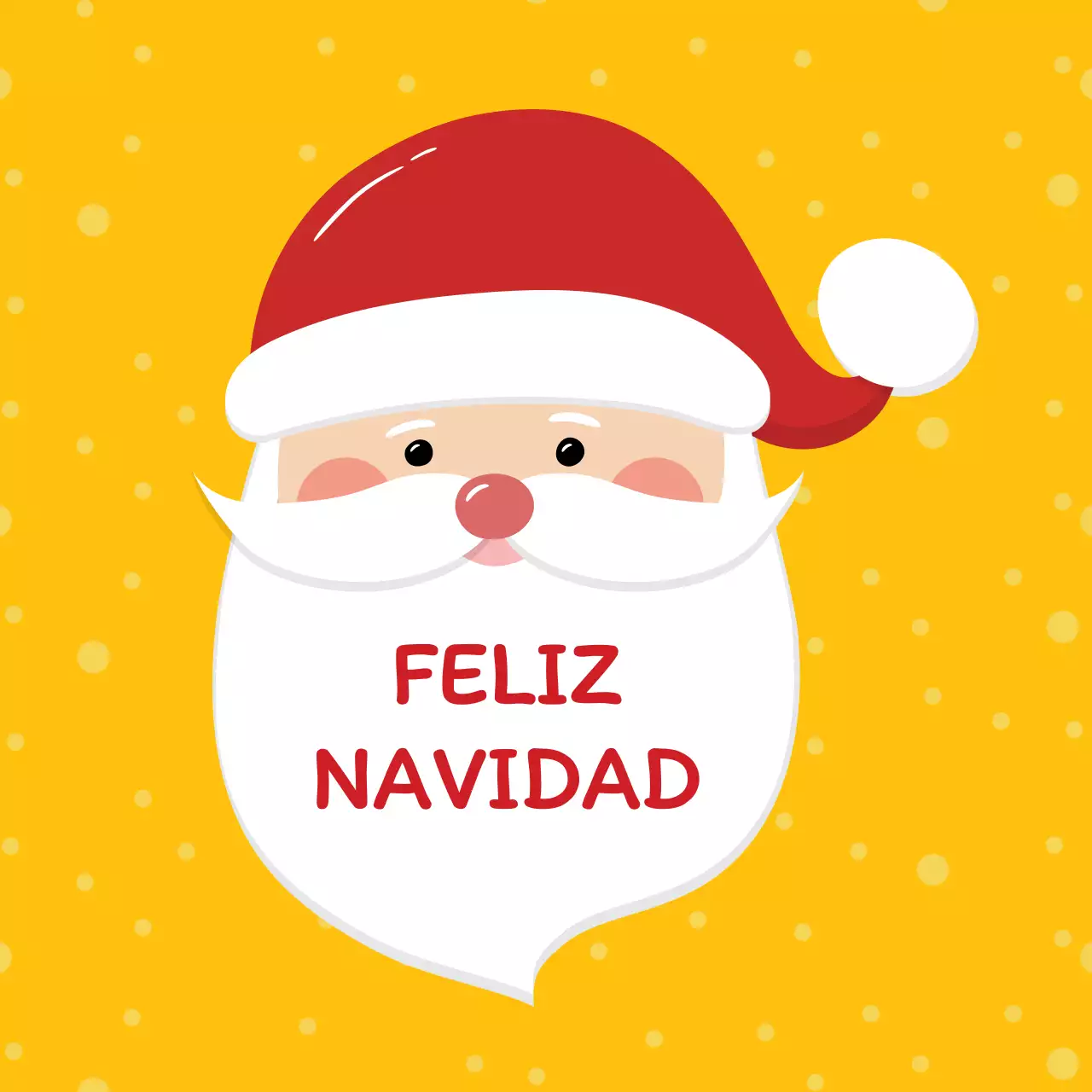 Bonitas etiquetas navideñas con ilustraciones amarillas