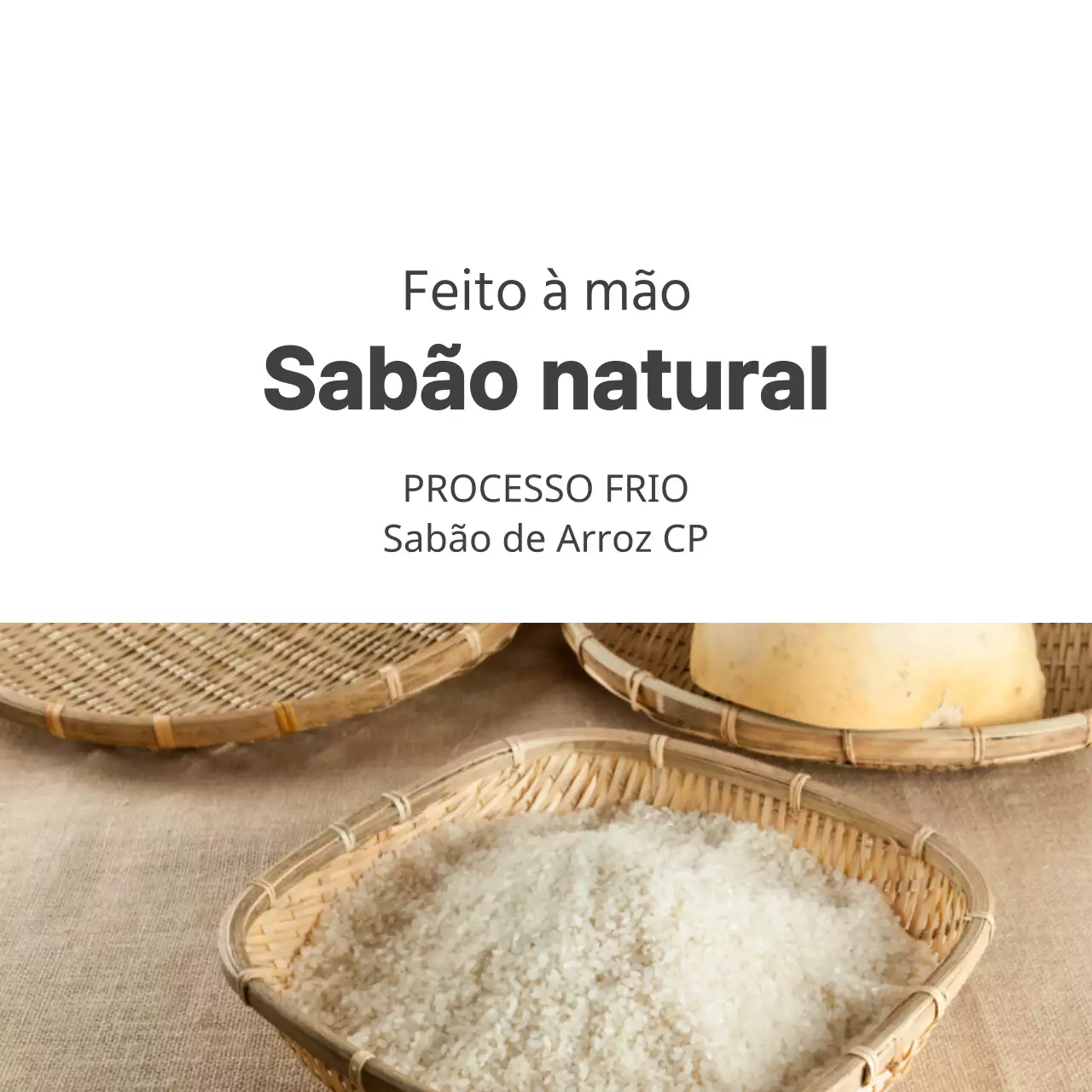 Sabão de arroz