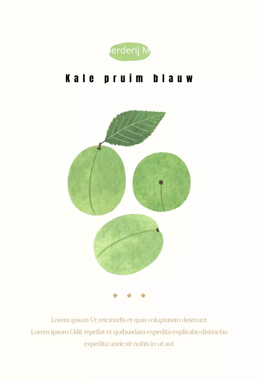 Geïllustreerde Plum Blossom ansichtkaart