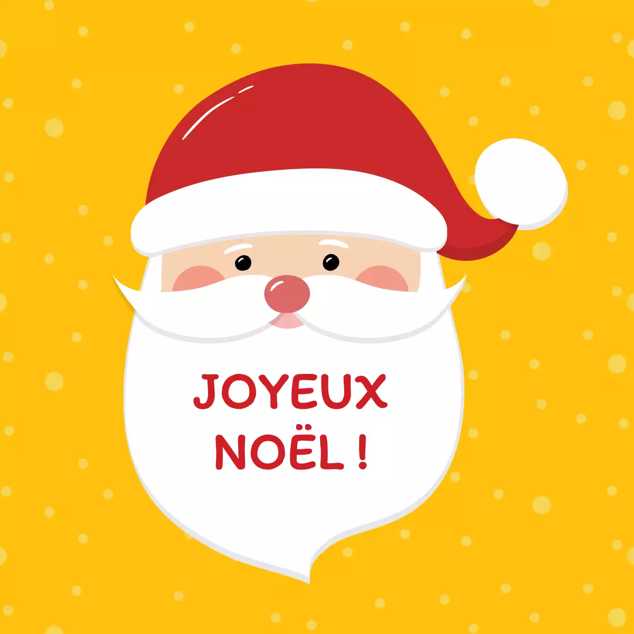 Etiquettes de Noël mignonnes avec illustrations jaunes