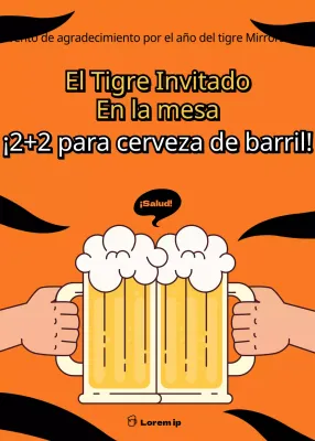 Tigre salvaje Año 2022