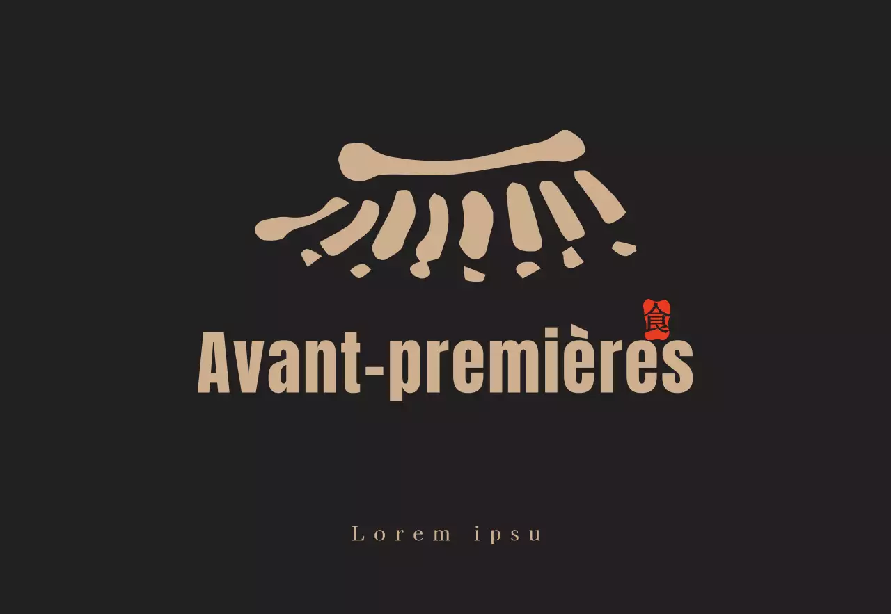 Restaurant coréen au sol carrelé