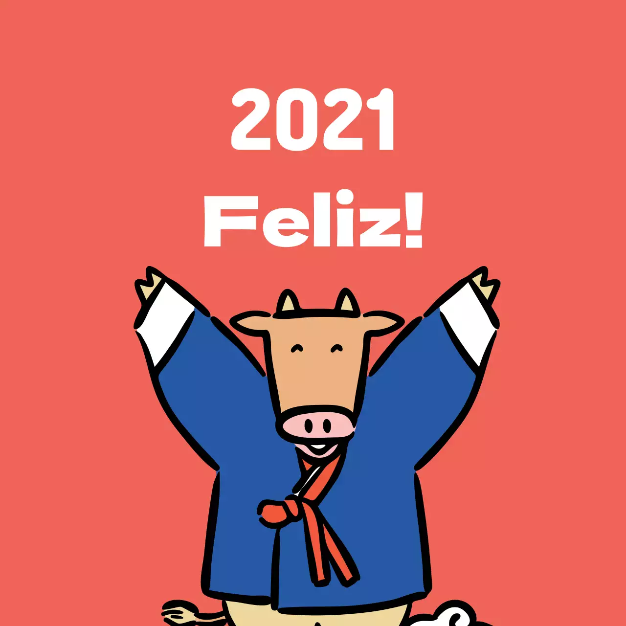 Etiquetas de felicitações de Ano Novo com ilustrações cor-de-rosa