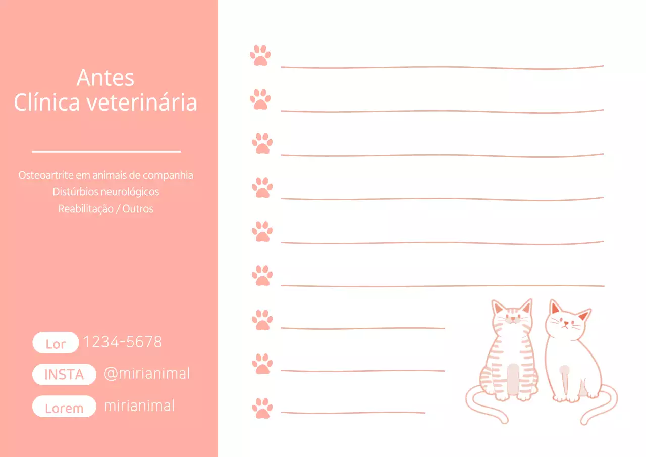 Clínicas veterinárias