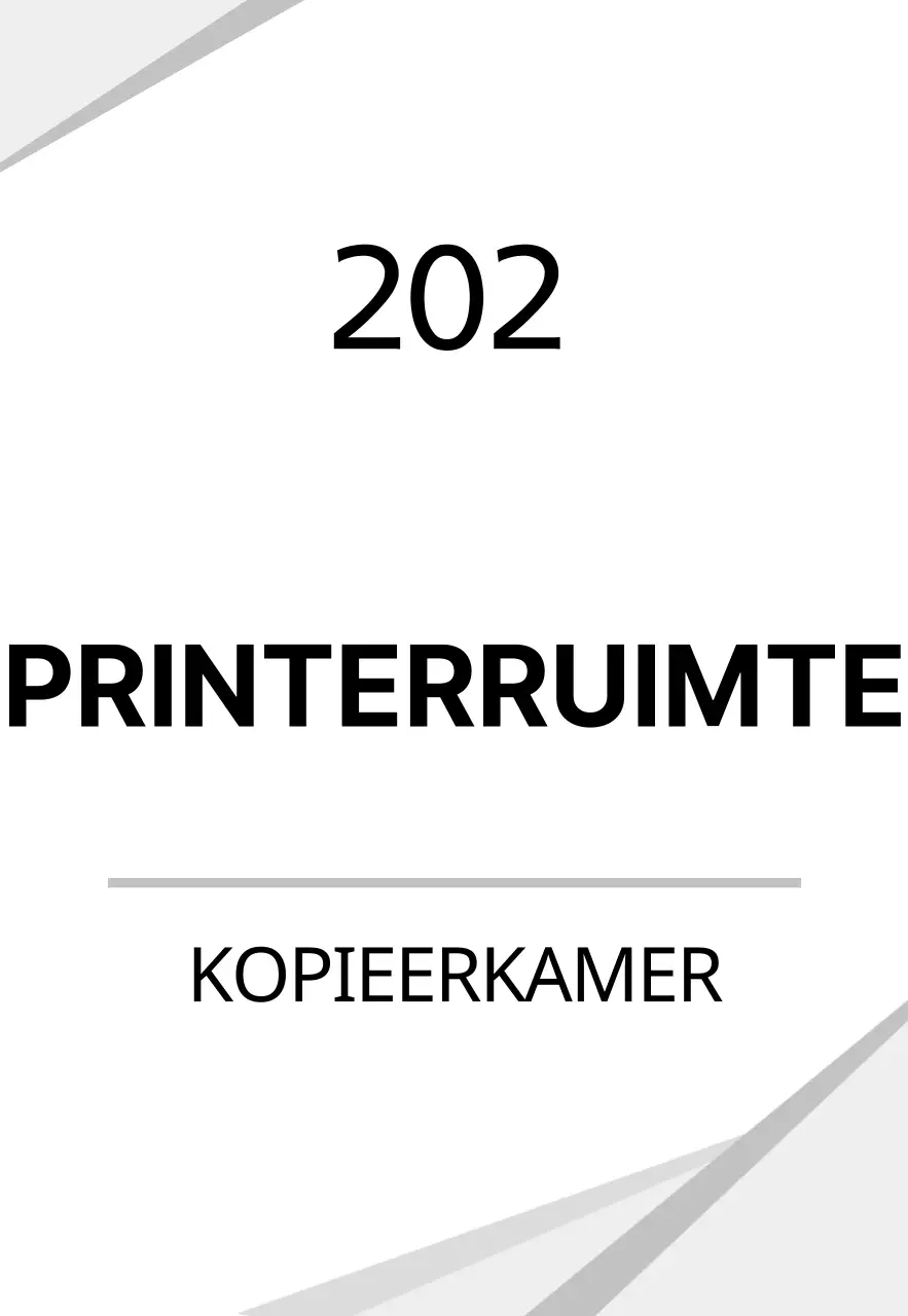 Wit grafisch bedrijfsbord