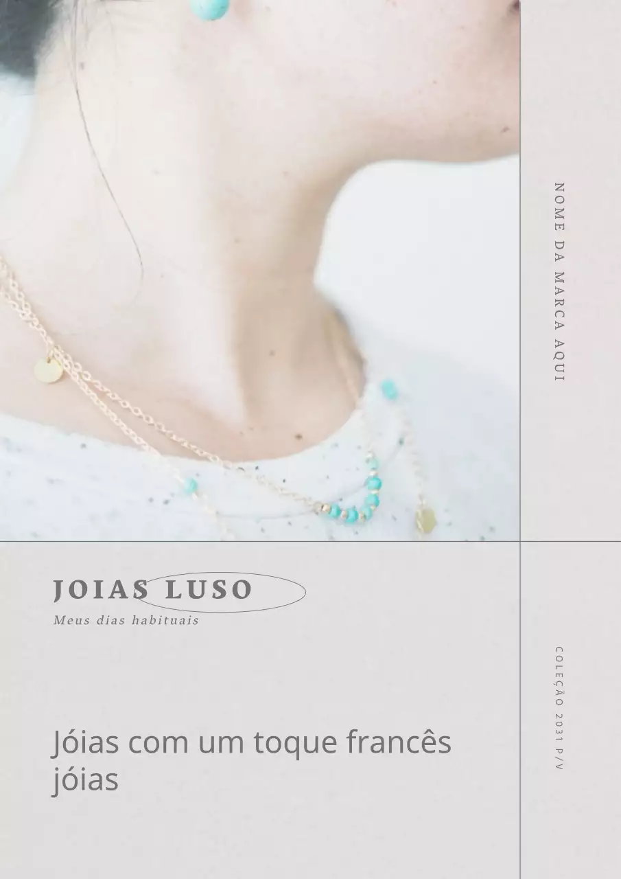Design elegante do guia de reembolso e devolução em bege