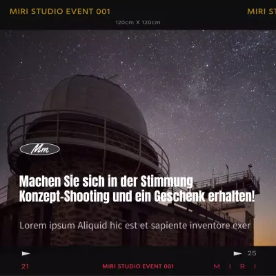Video Film Concepts Studio Event Guide