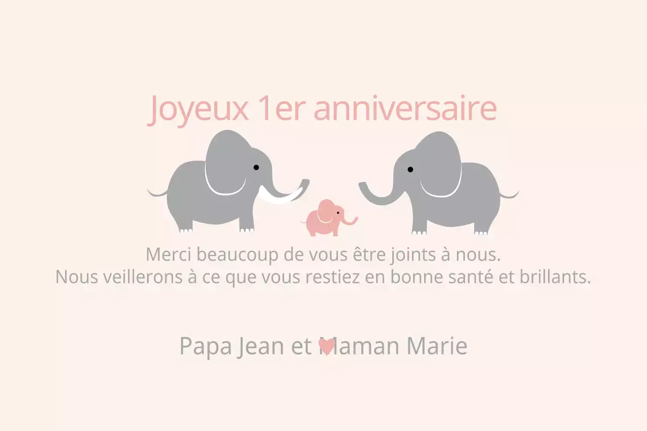 Joyeux anniversaire