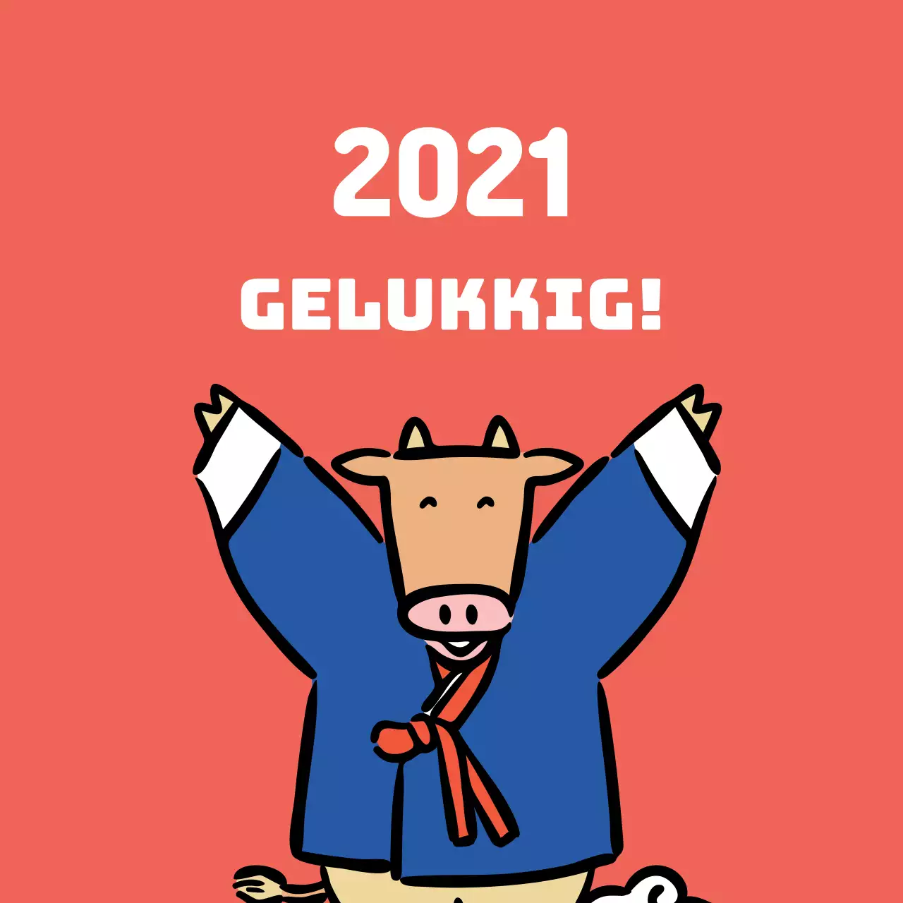 Schattige nieuwjaarsetiketten met roze illustraties