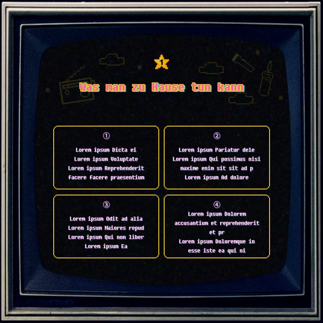 Wie man sich mit einem altmodischen Fernsehkonzept auf die Regenzeit vorbereitet