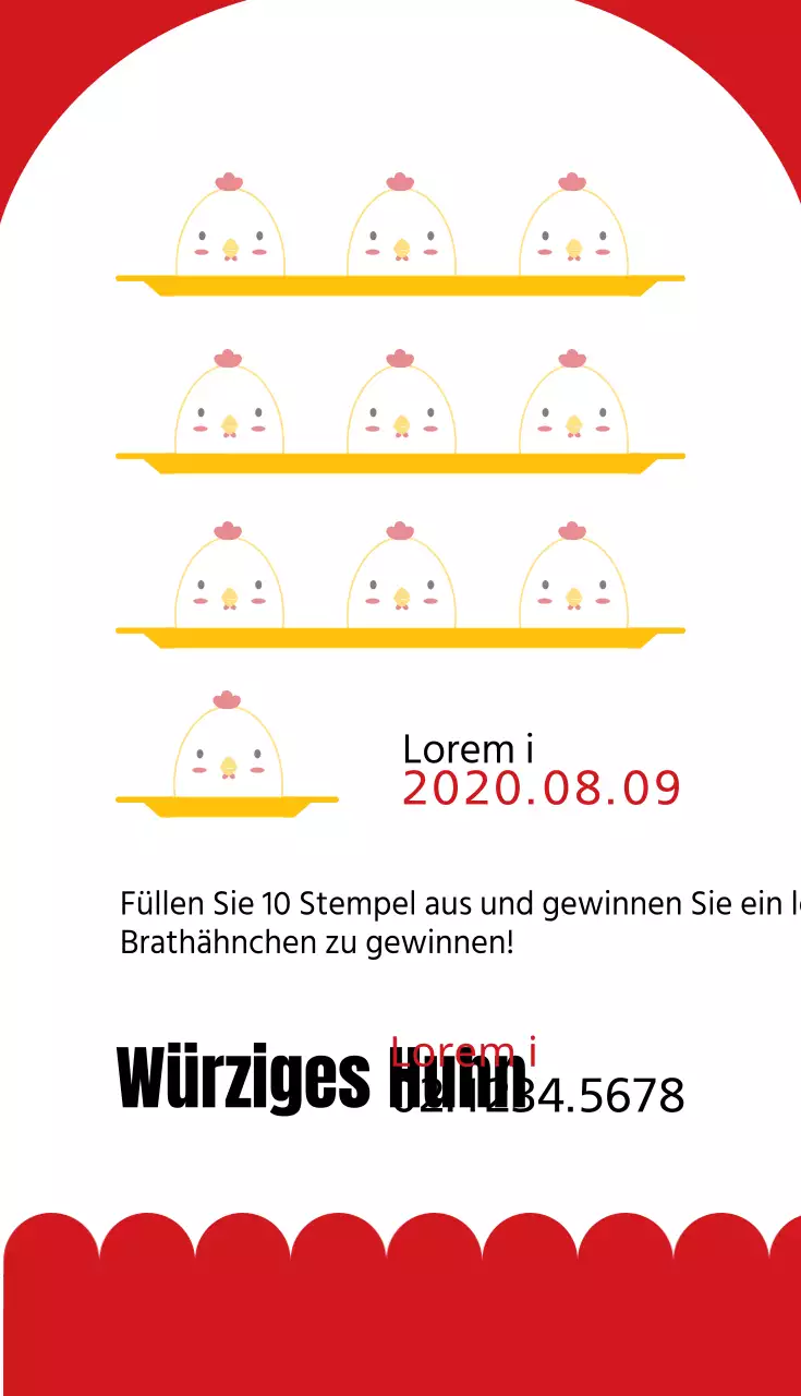 Würziges Huhn
