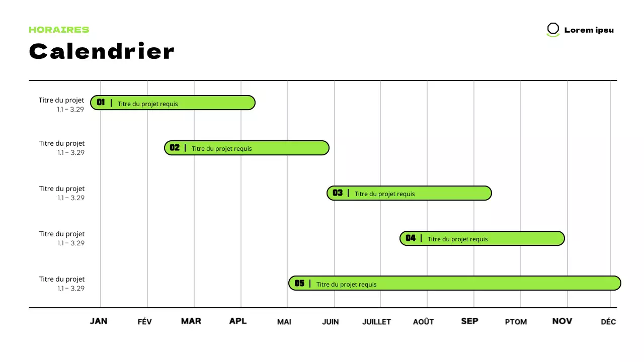 De jolis personnages en chartreuse et une mise en page épurée