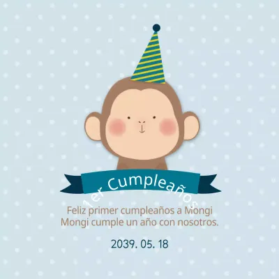 Mong cumple un año