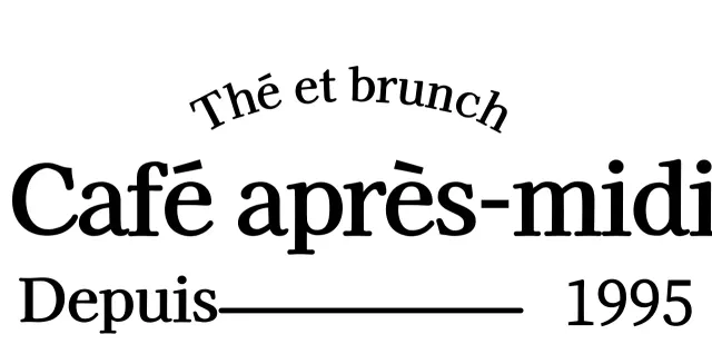 Texte moderne et simple en noir et blanc pour la promotion d'un brunch ou d'un café.