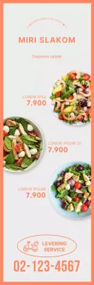 Oranje Monster Salade Banner