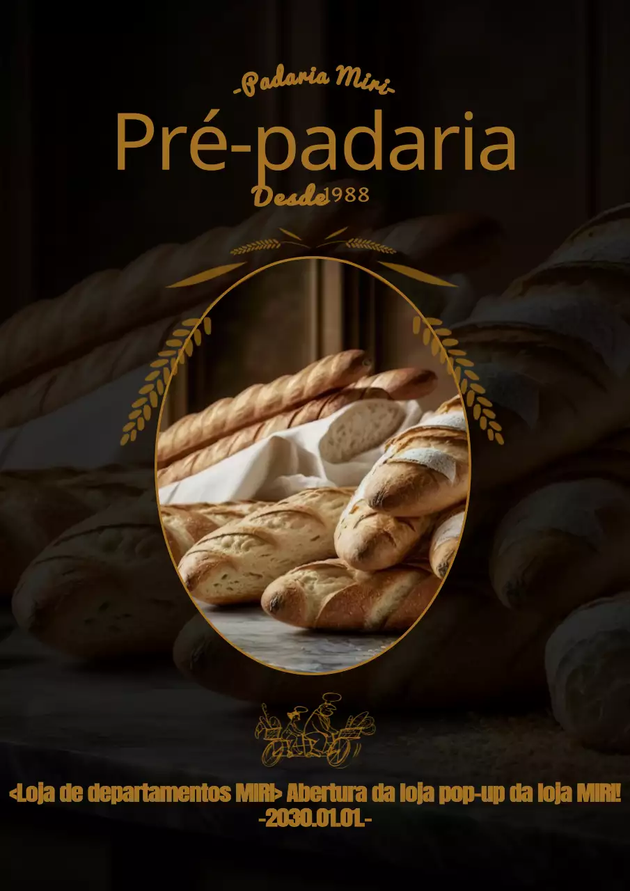 Uma padaria pop-up de inspiração europeia está a chegar à cidade