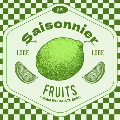 Lancement du menu saisonnier de Retro Lime aux couleurs vertes et chartreuses