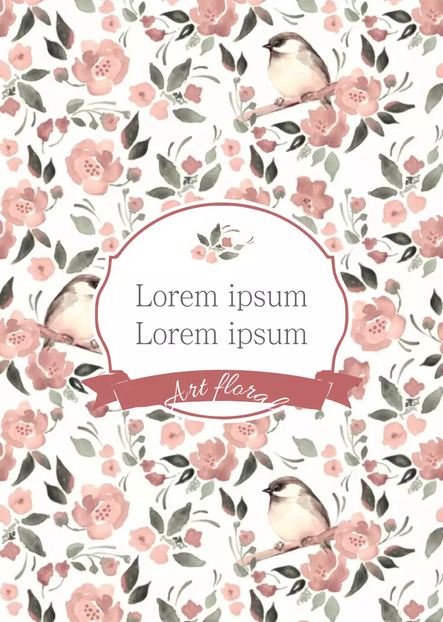 Un cahier promotionnel pour une école d'art avec un concept d'illustration émotionnelle