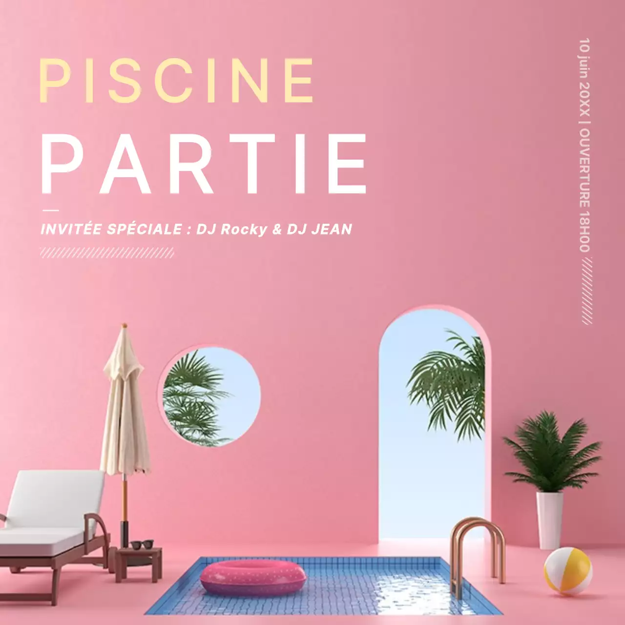 Fête de la piscine