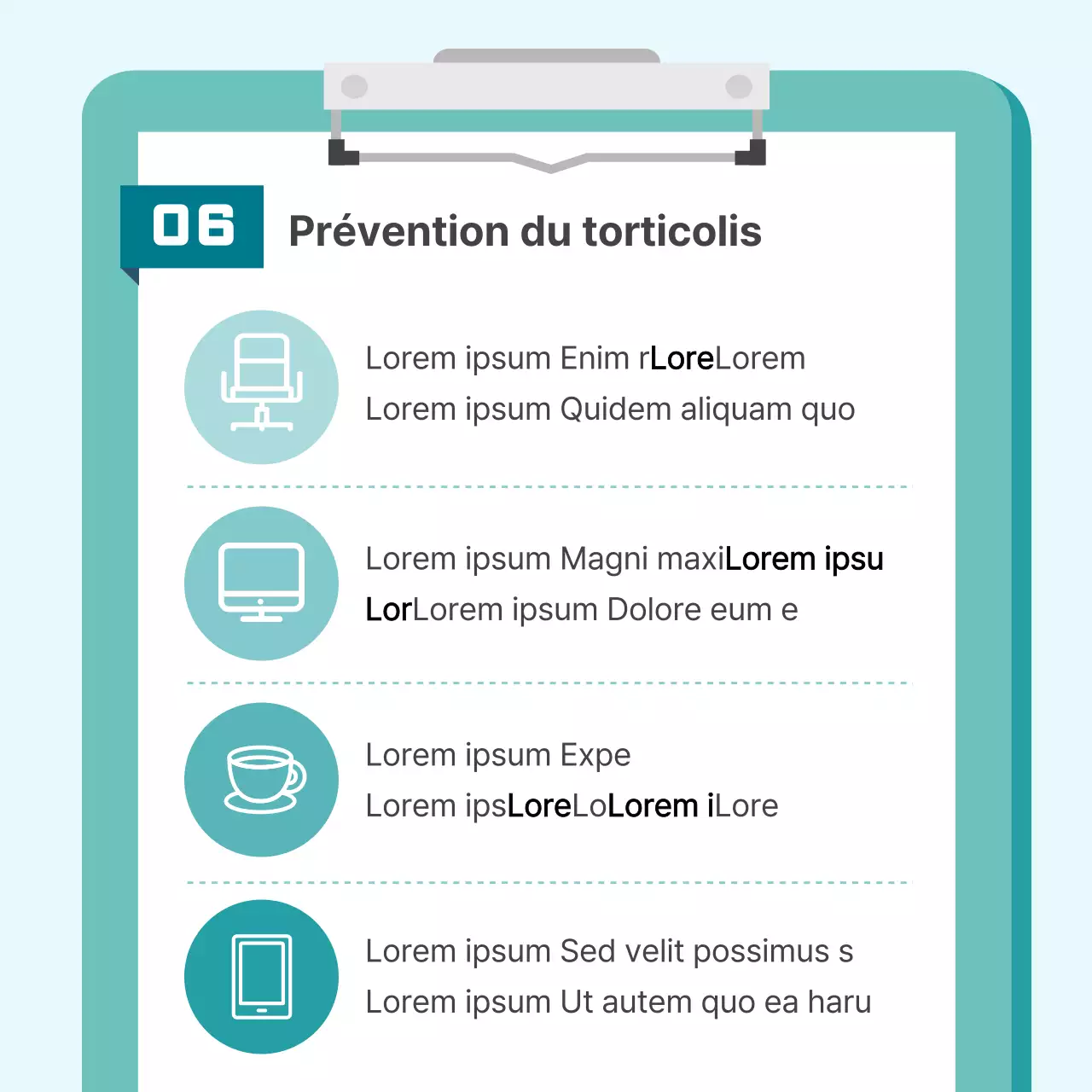 Carte promotionnelle de l'hôpital pour le syndrome du col roulé simple à la mentheNews