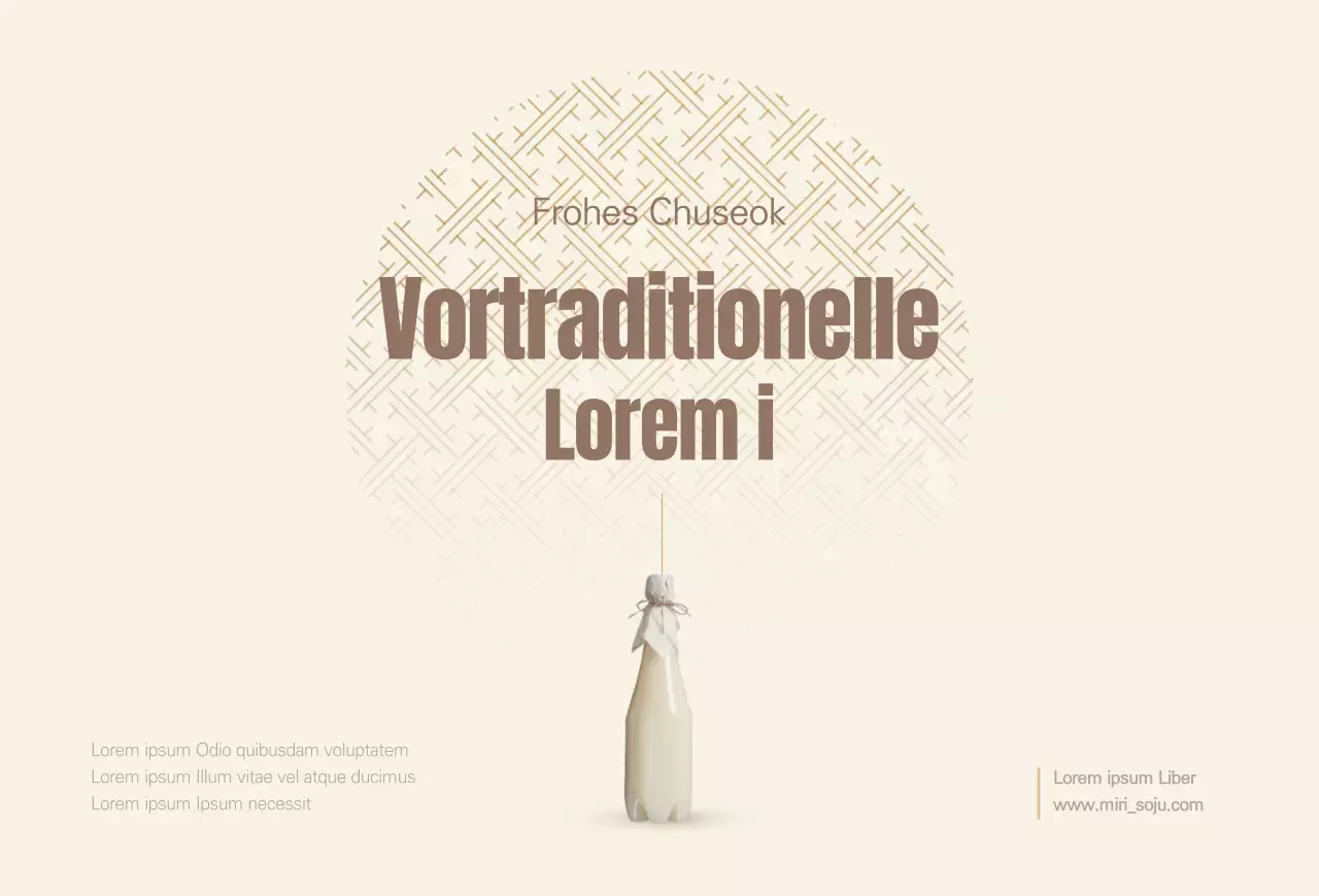 Traditionelle Postkarten in Beigetönen