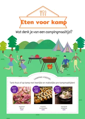 CampingFood LuckyDiscountsEvenementenCamping Zomer Food EventPop Up