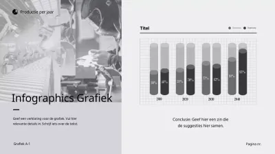 Eenvoudige jaarproductie in zwart en grijs monotoon