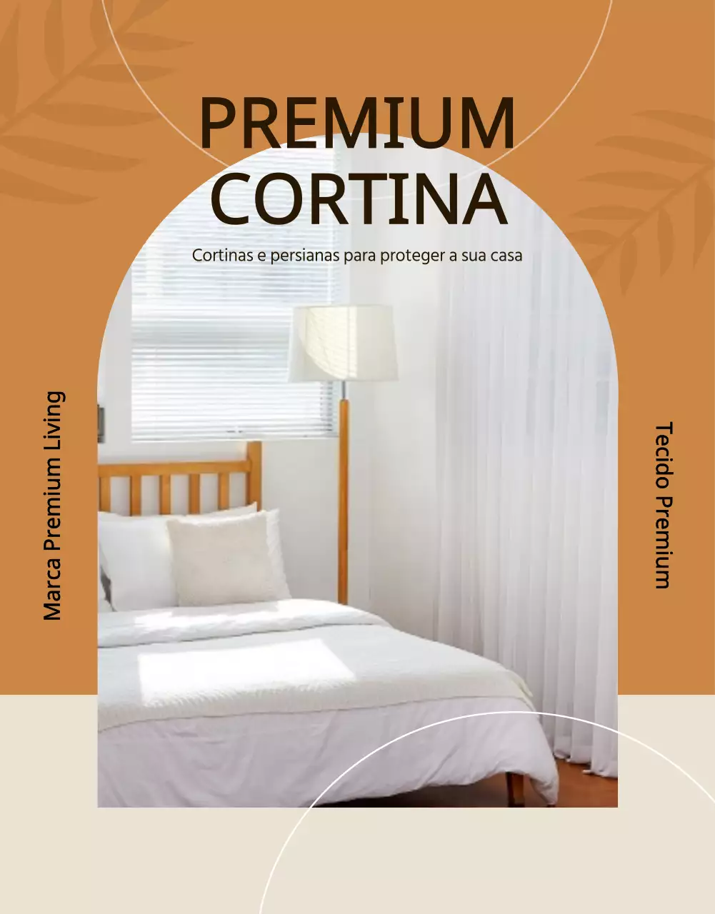 Cortinas Outonais página de pormenor