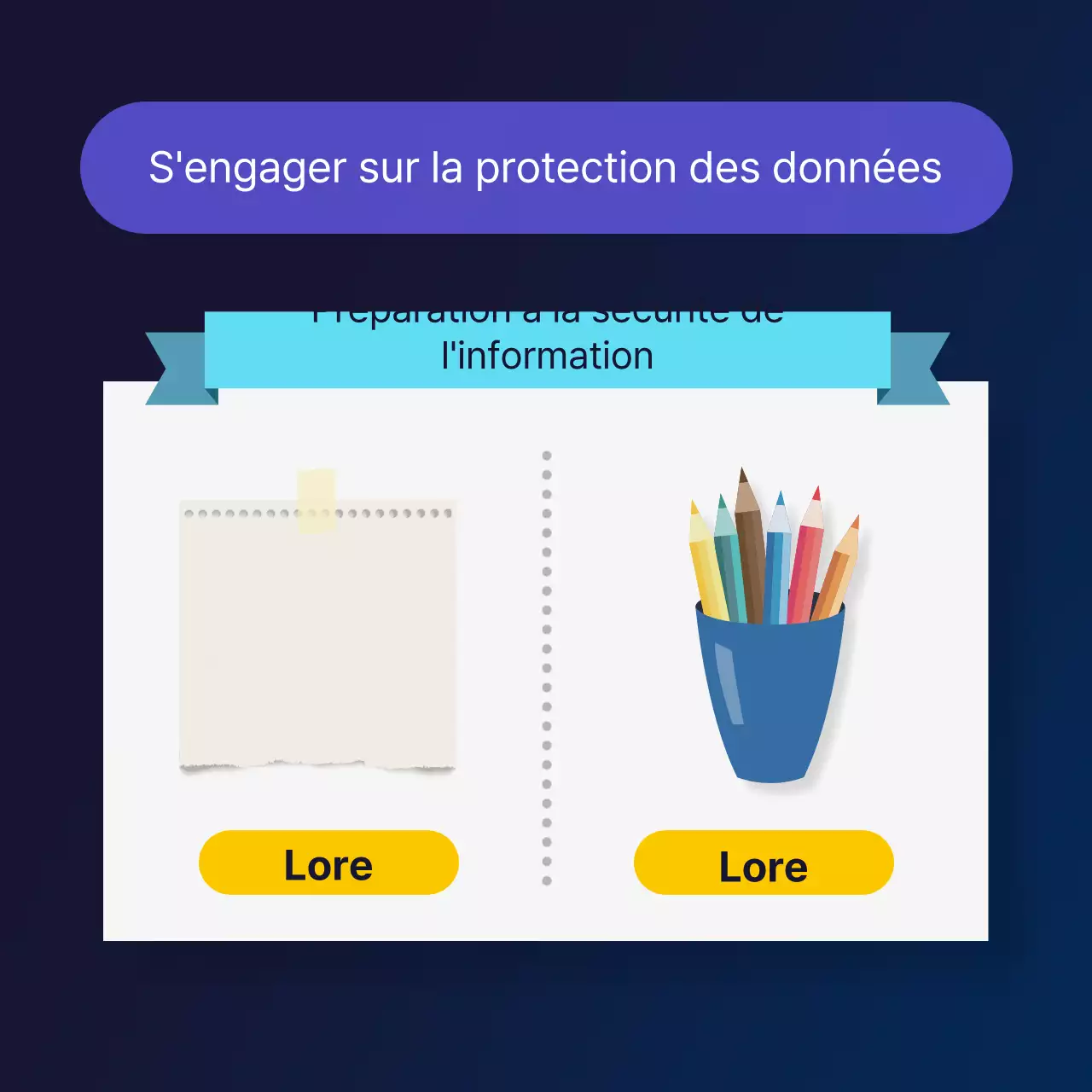 Dooclass Carte de la Journée de la protection des donnéesNews Design