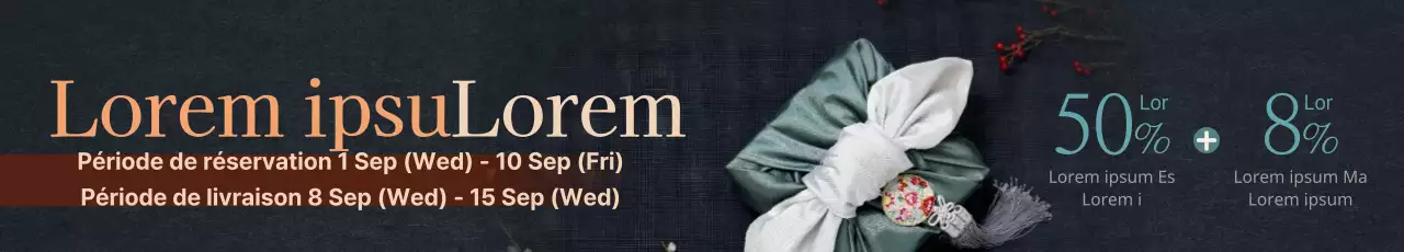 Pré-commande de coffrets cadeaux Chuseok avec de superbes photos de vacances