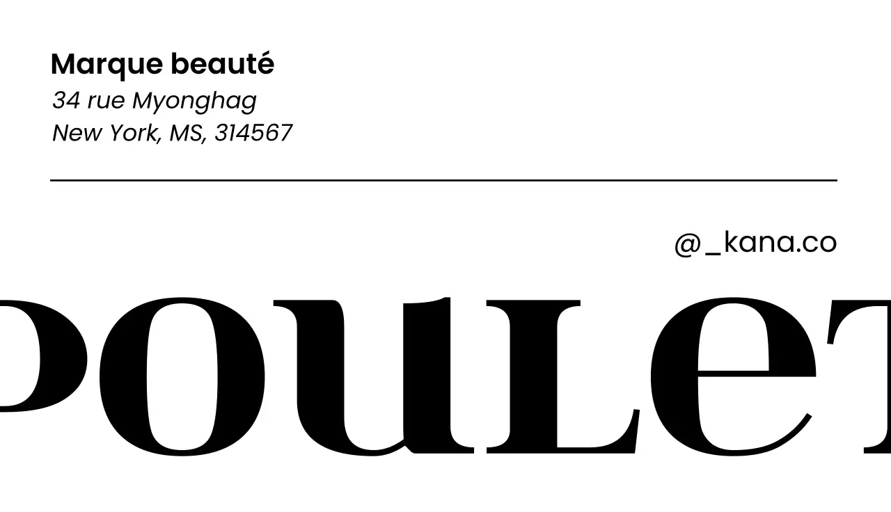 Coupon de timbre moderne et simple pour les soins de beauté de la peau sur fond blanc