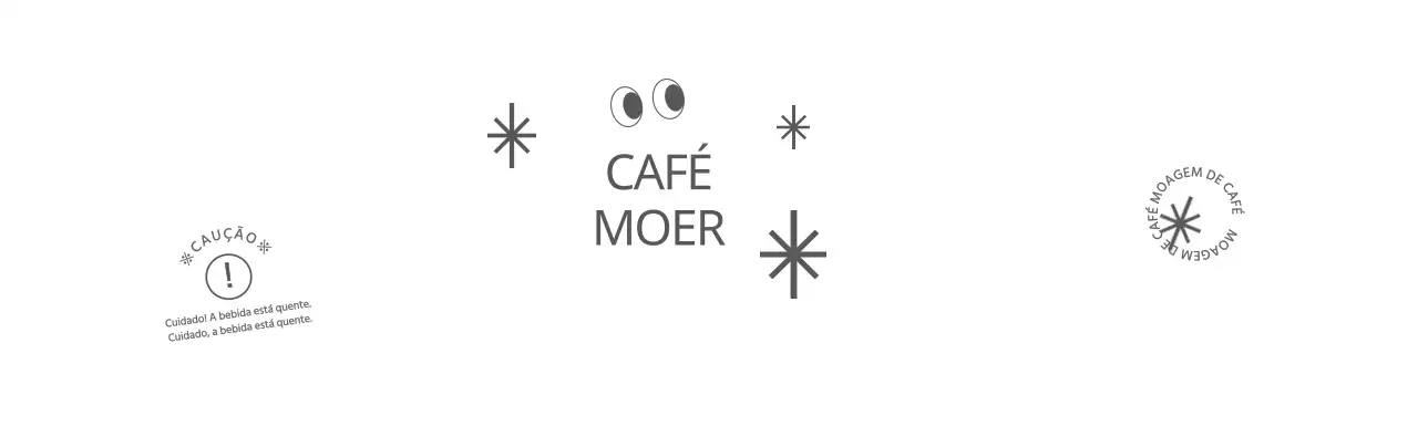 Suporte para copos para o Typo Cafe
