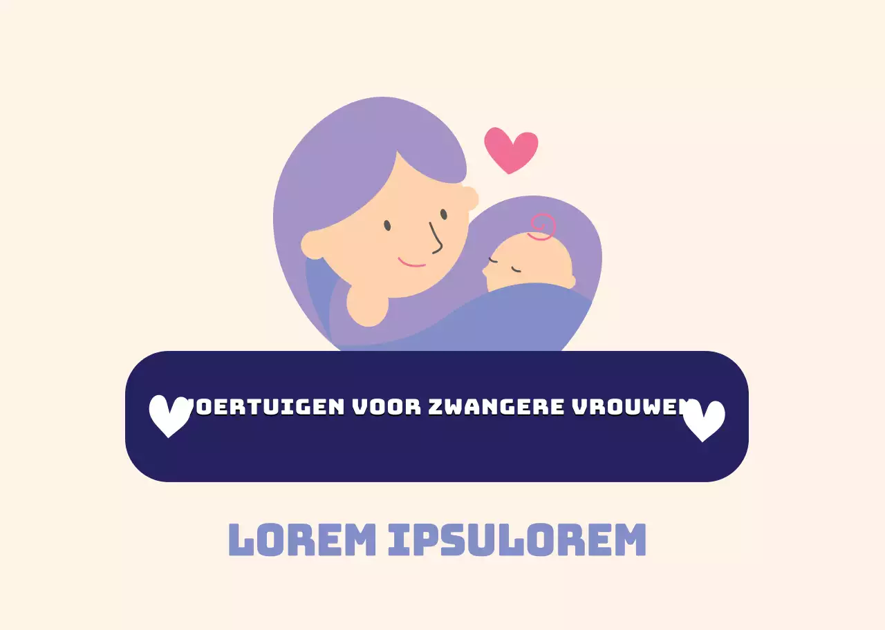 Ivoorpaarse eenvoudige lijn pictogram Zwangere vrouw instappen voertuig begeleiding