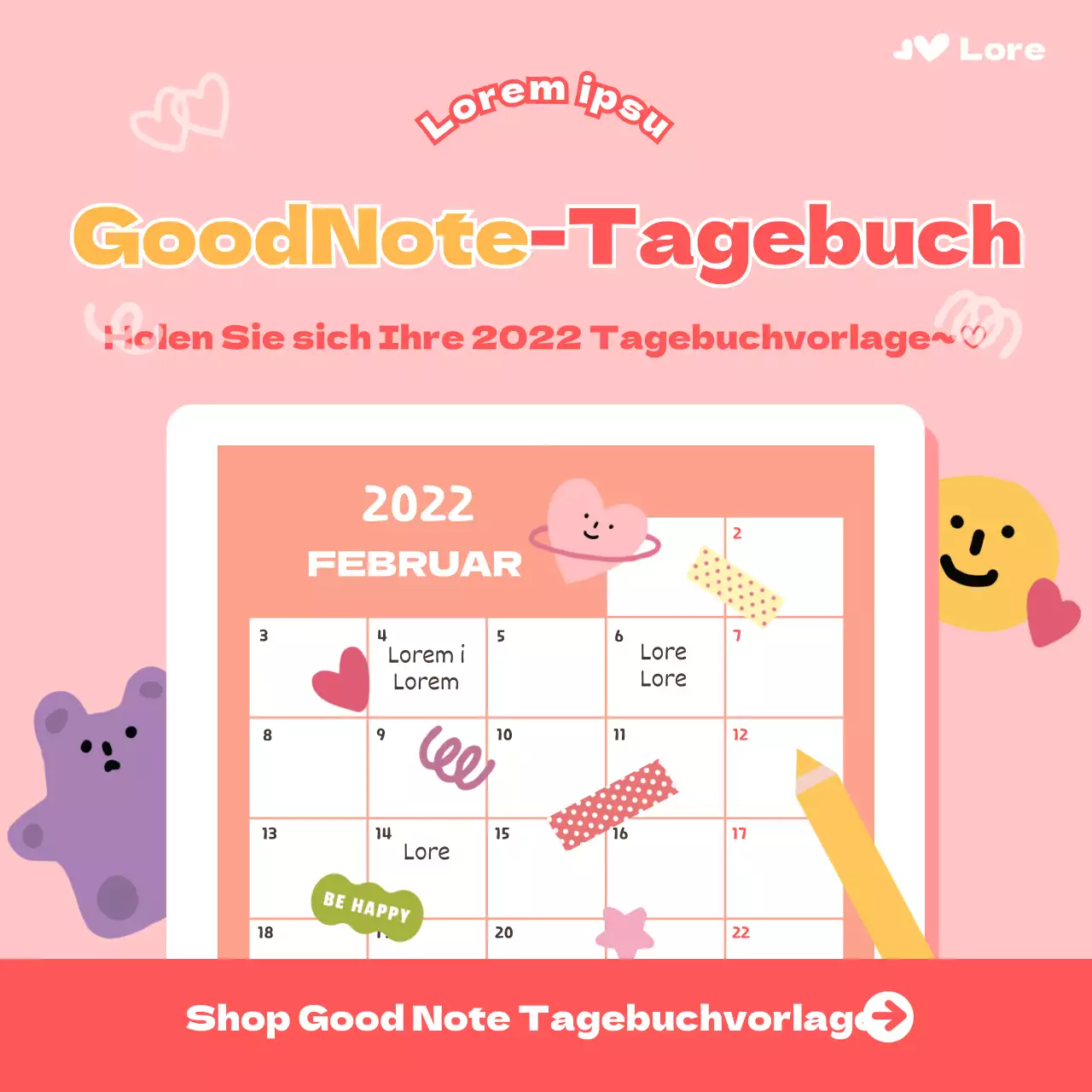 Goodreads in Rosa in den sozialen Medien