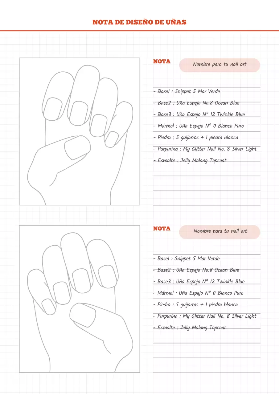 Sencillas notas de diseño de uñas en blanco y rojo